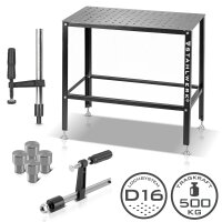 STAHLWERK Schweißtisch-Set | Robuster...