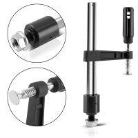 STAHLWERK Zestaw stołu spawalniczego | Solidny stół spawalniczy i montażowy z systemem otworów D16 | Blat roboczy 3 mm | Zestaw do samodzielnego montażu w zestawie z zaciskami mocującymi, śrubowymi i zaciskowymi | 4 śruby zaciskowe i centrujące