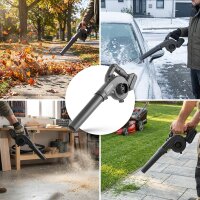 B-Ware:Mini Akku Laubbl&auml;ser mit Saugfunktion 20 Volt 98 m/s 0 &ndash; 18000 U/min