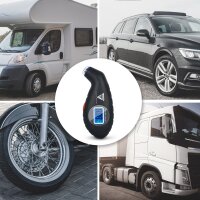 STAHLWERK tire change set | manoeuvring jack WHF-73 ST 3 t | lifting range 73-500 mm | tire pressure gauge (LED) | tread depth gauge | knee cushion | valve caps | gloves | tire protection covers