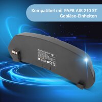 STAHLWERK Ersatz-Akku für Frischluft-Schweißhelme mit Gebläse-Einheit | Li-Ion Akku 2,6 Ah | Zubehör für Schweißhelme MASTER AIR und BOOSTER AIR | PAPR AIR 210 ST-Frischluftfilter-System