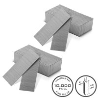 STAHLWERK Druckluft Nägel 45 mm Gauge 18 (1,25 x...