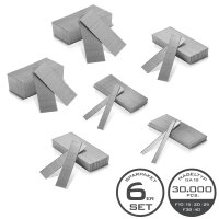 STAHLWERK Druckluft Nägel Gauge 18 (1,25 x 1,05 mm)...