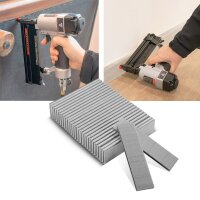 STAHLWERK Heftklammern 18GA TYP 90 (5,7 x 1,25 x 1,0 mm) | Edelstahl-Klammern im Set | 10.000 verzinkte Drahtklammern mit 32 und 38 mm Länge | Klammern für Handtacker, Drucklufttacker, Elektrotacker