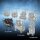 STAHLWERK Compresseur ST-228 Pro équipement complet | 8 bar | 3,54 CV | 2,6 kW | 410 l/min | Réservoir 22 L | Sans huile | Moteur Brushless | 5 mètres de tuyau | Gonfleur de pneus | Distributeur 3 voies | Pistolet de soufflage