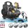 STAHLWERK Compressore ST-38 BL, completamente equipaggiato | 8 bar | 1,22 CV | 0,90 kW | 170 l/min | serbatoio da 3 L | senza olio | motore brushless | tubo da 5 metri | gonfiatore per pneumatici | distributore a 3 vie | pistola di soffiaggio