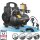 STAHLWERK Compresor ST-38 BL, totalmente equipado | 8 bar | 1,22 CV | 0,90 kW | 170 l/min | depósito de 3 L | sin aceite | motor sin escobillas | manguera de 5 metros | inflador de neumáticos | distribuidor de 3 vías | pistola de soplado