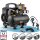 STAHLWERK Kompressor ST-38 PRO Vollausstattung | 8 bar | 1,6 PS | 1,18 kW | 190 l/min | 3 L Tank | Ölfrei | Brushless-Motor | 5 Meter Schlauch | Reifenfüller | 3-fach Verteiler | Ausblaspistole