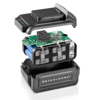 STAHLWERK Brushless cordless impact wrench ADS-20 ST | REAL 500 Nm torque | Including 4 Ah battery | 20 volt system | Impact wrench | Cordless wrench | 1/2 inch socket | Without charger