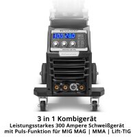 B-WareSchweißgerät MIG MAG 300 Pro Vollsynergischer IGBT Inverter