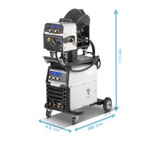 B-WareSchweißgerät MIG MAG 300 Pro Vollsynergischer IGBT Inverter