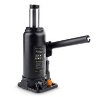 STAHLWERK Podnośnik hydrauliczny GW0604 o udźwigu 6 t | Zakres podnoszenia 200 - 405 mm | Kompaktowy podnośnik siłowy | Podnośnik hydrauliczny | Solidny podnośnik butelkowy do maszyn, pojazdów użytkowych i samochodów osobowych