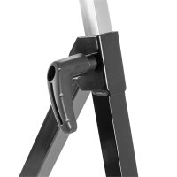 STAHLWERK Rollenbock RB-110 ST Arbeitsbock 2er Set | Klappbock höhenverstellbar von 720 bis 1.100 mm mit 60 kg Tragkraft und Rollenauflage