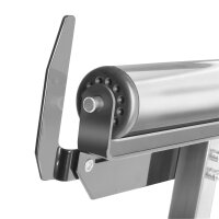 STAHLWERK Rollenbock RB-110 ST Arbeitsbock 2er Set | Klappbock höhenverstellbar von 720 bis 1.100 mm mit 60 kg Tragkraft und Rollenauflage