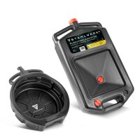 Kit de vidange dhuile 2 pièces : bac de récupération dhuile 10 l et bidon de vidange dhuile 18 l