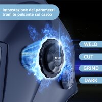 B-Ware:BOOSTER AIR Automatik Schwei&szlig;helm