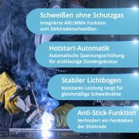 B-Ware:Schwei&szlig;ger&auml;t AC/DC WIG 200 Puls CUT ST 200 A