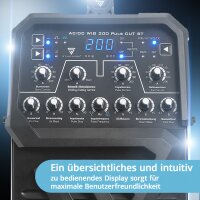 B-Ware:Schwei&szlig;ger&auml;t AC/DC WIG 200 Puls CUT ST 200 A