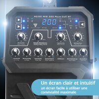 B-Ware:Schwei&szlig;ger&auml;t AC/DC WIG 200 Puls CUT ST 200 A