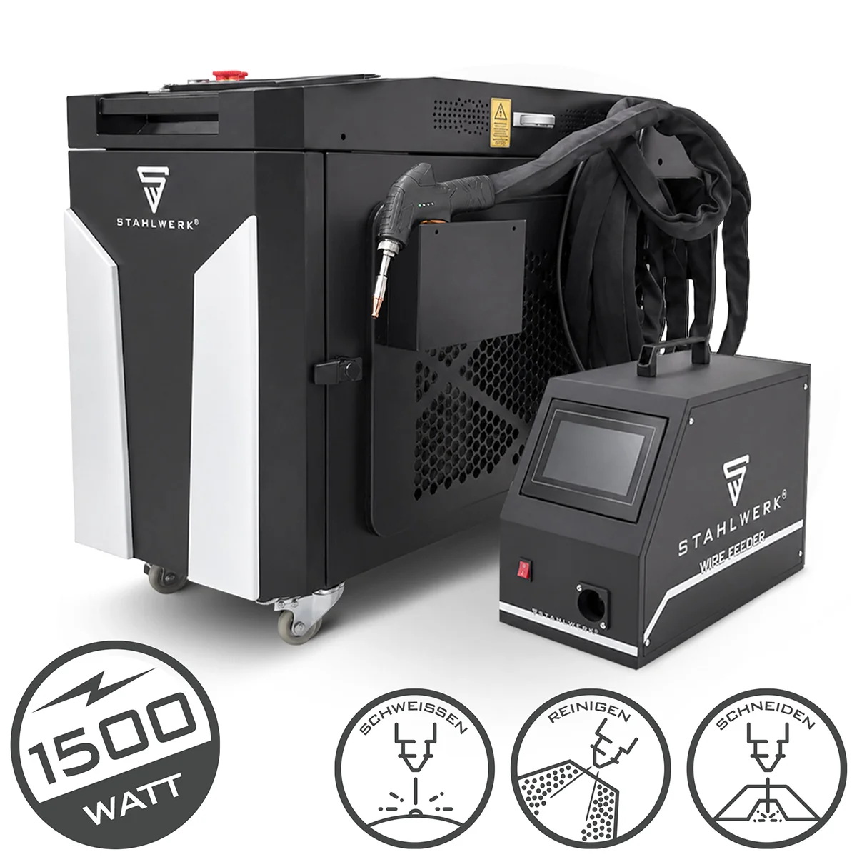 Laserová svářečka STAHLWERK WCD 1500 Laser Pro