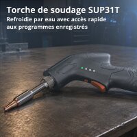 STAHLWERK WCD 1500 Laser Pro | Appareil de soudage laser 3-en-1 de 1 500 W | Système de soudage laser professionnel pour un soudage, une découpe, un nettoyage et un dérouillage précis | Laser à fibre en mode continu (CW) | Classe laser 4 | 230 V