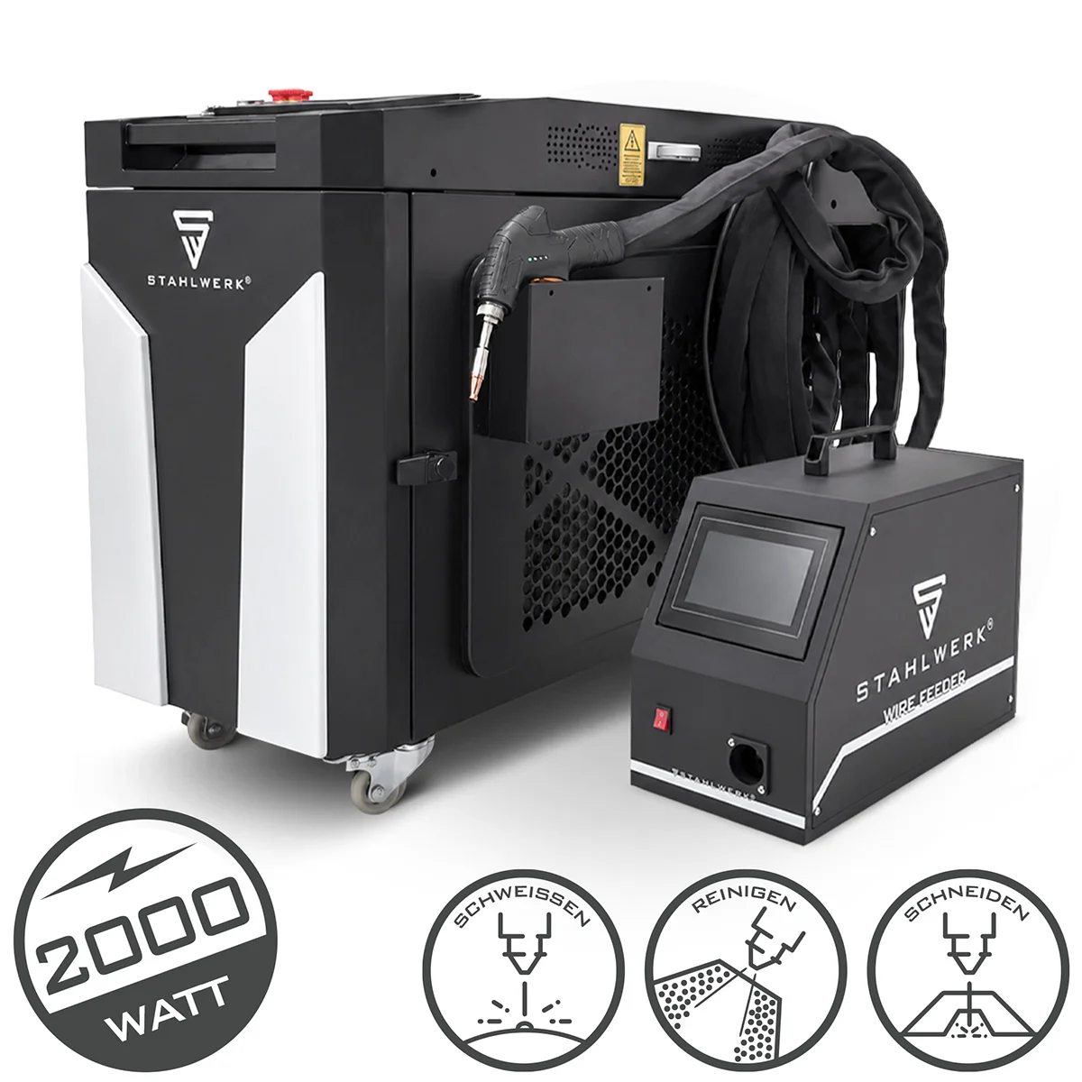 Laserová svářečka STAHLWERK WCD 2000 Laser Pro