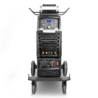STAHLWERK Schweißgerät AC/DC WIG 315 Puls Pro – wassergekühltes 315 A Industrieschweißgerät mit 1,6 kW Wasserkühlung, AC/DC Puls, MMA/E-Hand, Spot, HF- und Lift-TIG-Zündung, digitales Display, 400 V