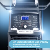 STAHLWERK Schweißgerät AC/DC WIG 315 Puls Pro – wassergekühltes 315 A Industrieschweißgerät mit 1,6 kW Wasserkühlung, AC/DC Puls, MMA/E-Hand, Spot, HF- und Lift-TIG-Zündung, digitales Display, 400 V