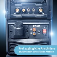 STAHLWERK Schweißgerät AC/DC WIG 315 Puls Pro – wassergekühltes 315 A Industrieschweißgerät mit 1,6 kW Wasserkühlung, AC/DC Puls, MMA/E-Hand, Spot, HF- und Lift-TIG-Zündung, digitales Display, 400 V