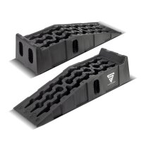 STAHLWERK Stufenkeil GT-15 ST 4er Set mit 6 t Tragkraft 905 x 330 x 215 mm Auffahrkeil | Unterlegkeil | Auffahrrampe | Auffahrbock | Ausgleichkeil f&uuml;r Wohnmobil, Caravan, Wohnwagen oder Anh&auml;nger
