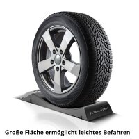 STAHLWERK Reifenschoner Standplatten GT-18 ST 8er Set mit 2,7 t Tragkraft Reifenwiege | Reifenschuhe | Hemmschuh | Unterlegkeil für Pkw, Reisemobil, Campingmobil, Wohnmobil, Caravan oder Wohnwagen
