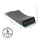 STAHLWERK Reifenschoner Standplatten GT-18 ST 8er Set mit 2,7 t Tragkraft Reifenwiege | Reifenschuhe | Hemmschuh | Unterlegkeil für Pkw, Reisemobil, Campingmobil, Wohnmobil, Caravan oder Wohnwagen
