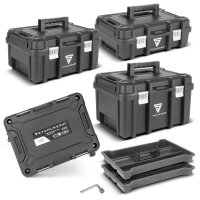 B-Ware:Werkzeugtrolley / Systainer mit 3 Boxen und Rollbrett