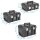 B-Ware:Werkzeugtrolley / Systainer mit 3 Boxen und Rollbrett