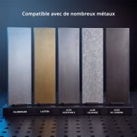STAHLWERK Appareil de soudage laser WCD 1500 Laser Pro de 1 500 W | Système de soudage laser 3-en-1 pour le soudage, de découpe et de nettoyage | Système de soudage à guidage manuel avec laser à fibre en mode continu (CW) | Classe laser 4 | 230 V