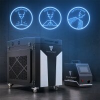 STAHLWERK Appareil de soudage laser WCD 2000 Laser Pro de 2 000 W | Système de soudage laser 3-en-1 pour le soudage, de découpe et de nettoyage | Système de soudage à guidage manuel avec laser à fibre en mode continu (CW) | Classe laser 4 | 230 V
