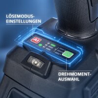 STAHLWERK Akumulatorowa wkrętarka udarowa OTTO | System 20 V | Moment obrotowy 550 Nm | Uchwyt narzędziowy 1/2 cala | Akumulatorowa wkrętarka udarowa do warsztatu, montażu i motoryzacji | Bezszczotkowa