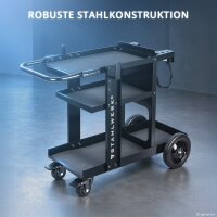 STAHLWERK Svetsvagn för svetsutrustning och...