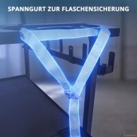 STAHLWERK Schweißwagen für Schweißgeräte und Plasmaschneider | 1,2 mm Stahlblech | 610 x 280 mm Stellfläche | Gasflaschenhalter mit doppelter Gurtsicherung