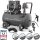 STAHLWERK Kompressor ST-501 Pro Vollausstattung | 10 bar | 1,97 PS | 1,45 kW | 250 l/min | 50 l Tank | Ölfrei | Brushless-Motor| 5 Meter Schlauch | Reifenfüller | 3-fach Verteiler | Ausblaspistole