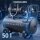 STAHLWERK Kompressor ST-501 Pro Vollausstattung | 10 bar | 1,97 PS | 1,45 kW | 250 l/min | 50 l Tank | Ölfrei | Brushless-Motor| 5 Meter Schlauch | Reifenfüller | 3-fach Verteiler | Ausblaspistole