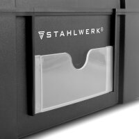 B-Ware:Werkzeug-Organizer mit Schubfach und Rollbrett