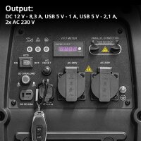 B-Ware:IG-3500 ST Inverter Benzin Generator
