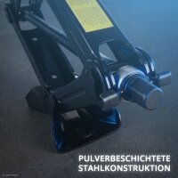 STAHLWERK SWH-3 ST Wagenheber | Scherenwagenheber | 117 bis 345 mm | 3 Tonnen Hub | Teleskop-Radmutterschlüssel | Doppelkopf-Stecknüsse (17/19 mm, 21/23 mm) | Tasche | Wagenheber-Set für Reifenwechsel