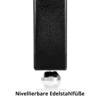 STAHLWERK Schweißtisch Set 120 x 80 cm | D22 Lochsystem | DIY-Bausatz mit 12 mm S355-Arbeitsplatte und 1,5 t Tragkraft | FlexArm-Schweißspannvorrichtung D22 Base mit 13,6 kg Tragfähigkeit