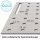 STAHLWERK Schweißtisch Set 91,5 x 45,7 cm | D22 Lochsystem | DIY-Bausatz mit 2,5 mm Arbeitsplatte aus Stahl und 200 kg Tragkraft | FlexArm-Schweißspannvorrichtung D22 Base mit 13,6 kg Tragfähigkeit