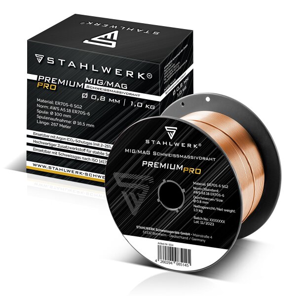 Schweißstäbe ER70S-6 – 1/16 Zoll, 0,5 Kg, Für Karbonstahl, Alle Positionen
