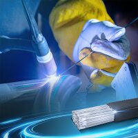 STAHLWERK Varillas de soldadura TIG ER4043Si5 aluminio alta aleación / Ø 2,4 mm x 500 mm / 1,0 kg / caja de almacenaje incluida