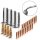 STAHLWERK MIG MAG AK15/MB15 AK14/MB14 wear parts set, 28-piece original welding accessories set with gas nozzles, nozzle carriers and current nozzles for MIG MAG welding torches
