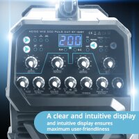 STAHLWERK AC/DC TIG 200 pulse with plasma ST welder with 200 A TIG &amp; MMA, aluminum &amp; thin sheet suitable, combination unit with 50 amp CUT function